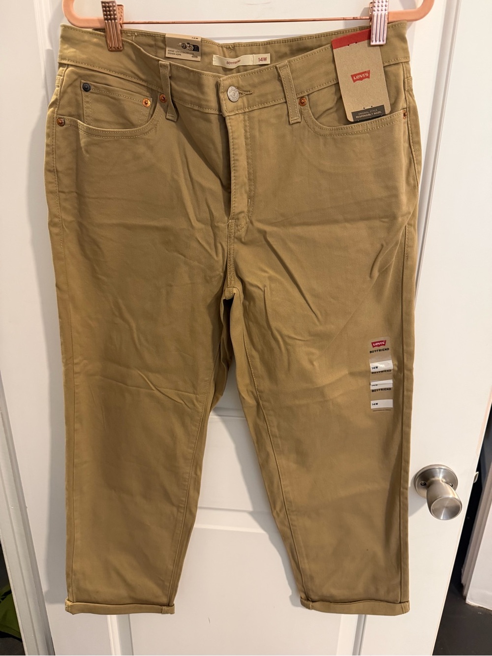 Levi's Women’s Classic Chino Jeans in Tan